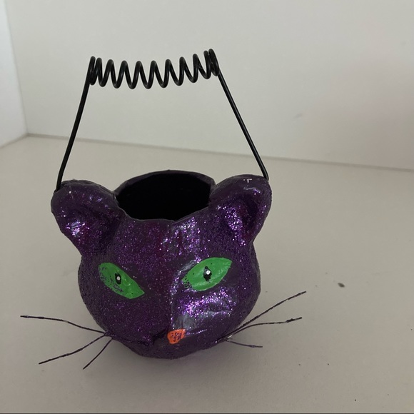 Mini Pumpkin Halloween Holiday Decor Set Of 3 Mini Jack O’ Lanterns - Picture 2 of 13